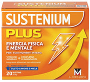 Sustenium plus limone e miele 20 bustine da 8 g