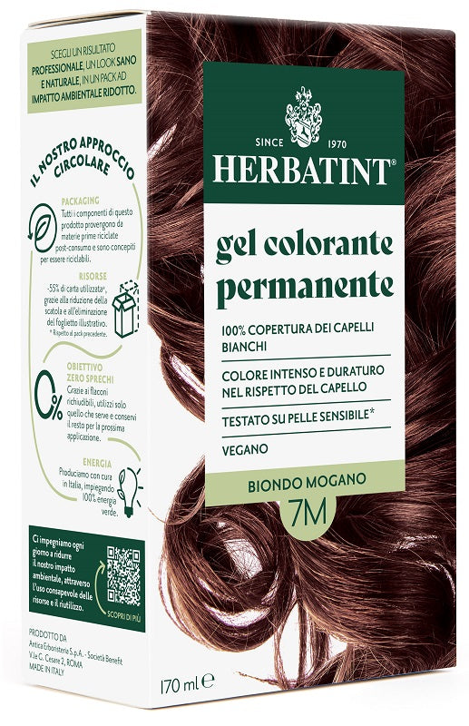 Herbatint 7m biondo mogano 170 ml