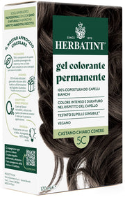 Herbatint 5c castano chiaro cenere 170 ml