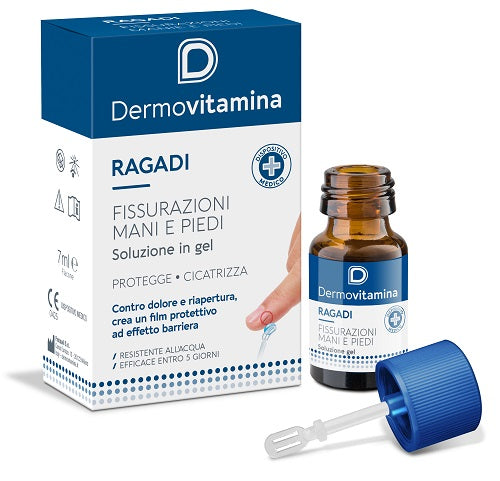 Dermovitamina ragadi gel mani piedi 7 ml promo