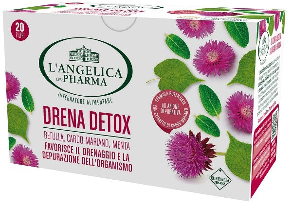 L'angelica tisana drena detox 20 filti
