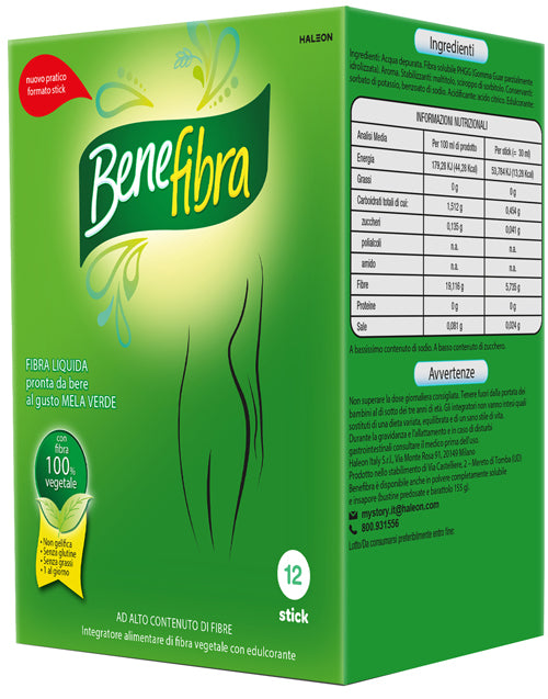 Benefibra liquida 12 stick da 30 ml