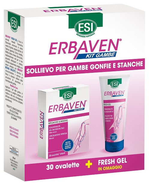 Esi kit erbaven 30 ovalette + erbaven fresh gel 100 ml omaggio