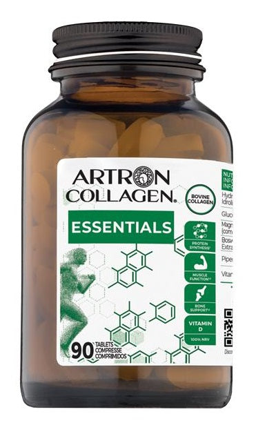 Artron collagen essentials 90 compresse senza zuccheri senza edulcoranti senza glutine senza lattosio