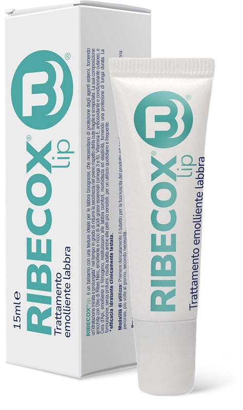 Ribecox lip trattamento emolliente labbra 15 ml