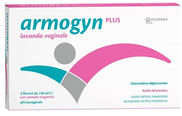 Armogyn plus lavanda vaginale 5 flaconi da 150 ml