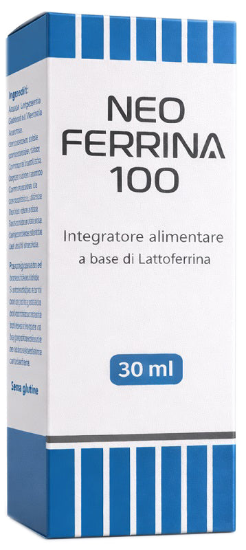 Neoferrina 100 30 ml con edulcoranti senza glutine