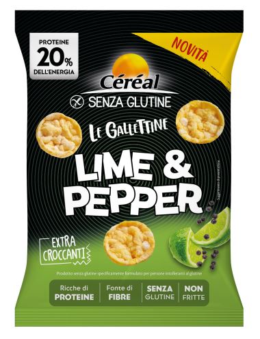 Cereal gallettine lime&pepper 60 g