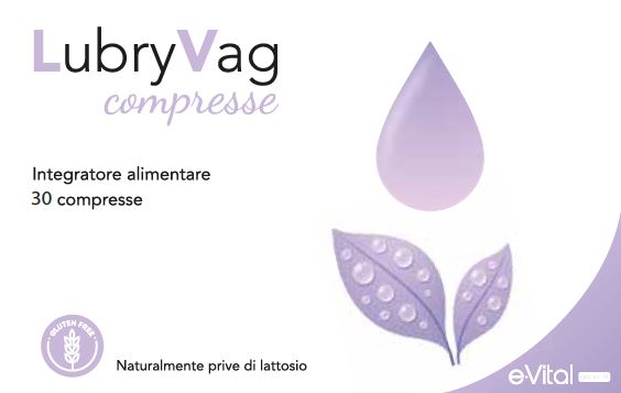 Lubryvag 30 compresse 1050 mg senza glutine naturalmente privo di lattosio