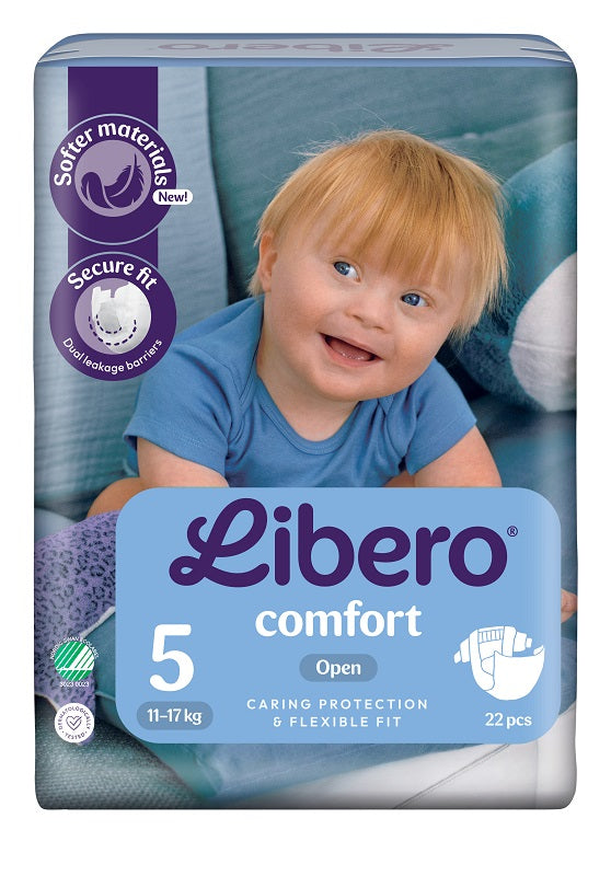 Libero comfort 5 11-17kg 22 pezzi
