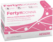 Fertyn donna 60 capsule vegetali senza glutine senza lattosio