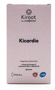 Kiroot by nutribiotica kicardio 60 perle senza glutine senza lattosio