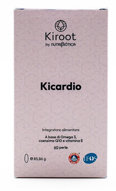 Kiroot by nutribiotica kicardio 60 perle senza glutine senza lattosio