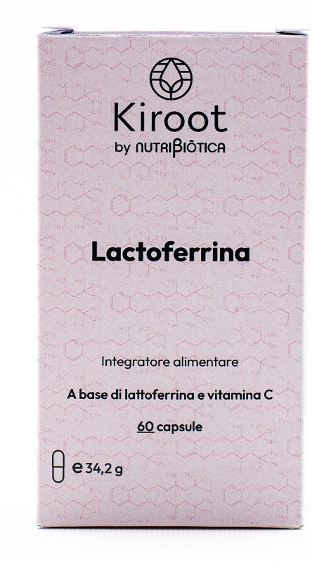 Kiroot by nutribiotica lactoferrina 60 capsule senza glutine senza lattosio