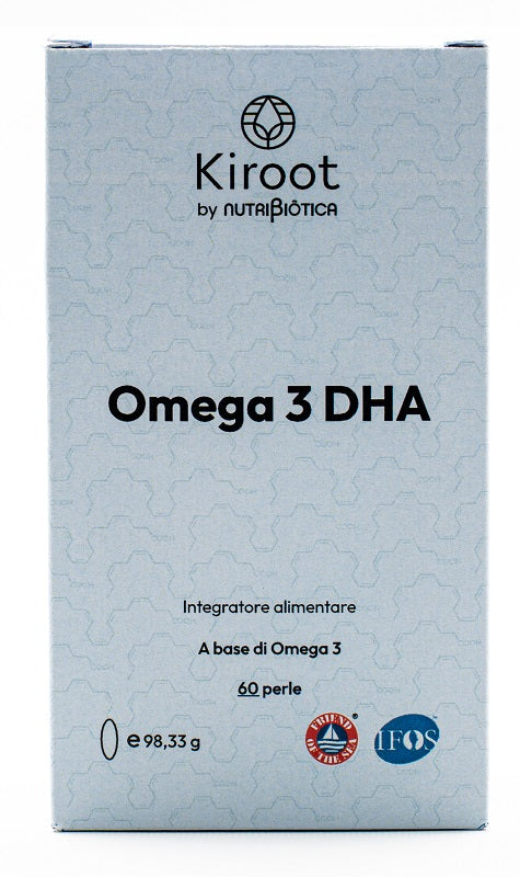 Kiroot by nutribiotica omega 3 dha 60 perle senza glutine senza lattosio