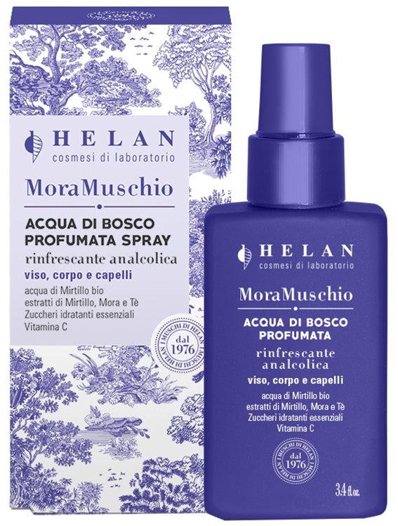 I muschi di helan moramuschio acqua di bosco profumata spray 100 ml