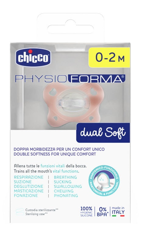 Chicco dual soft rosa 0-2 1 pezzo