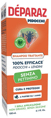 Deparaz shampoo trattante anti pidocchio 150 ml