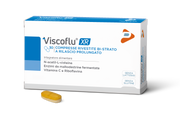 Viscoflu xr 30 compresse rivestite bi-strato a rilascio prolungato da 1,2 g senza glutine senza lattosio