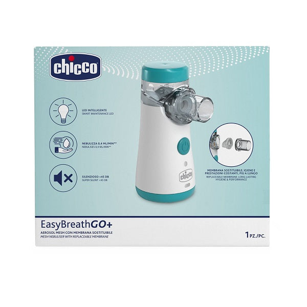 Chicco easy breath go+ aerosol mesh con membrana sostituibile