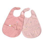 Chicco bavaglina pappa rosa 6m+ 2 pezzi