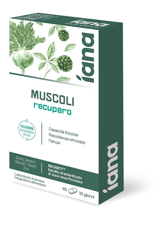 Iana muscoli recupero 40 capsule