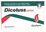 Dicotuss junior 16 stick pack da 5 ml