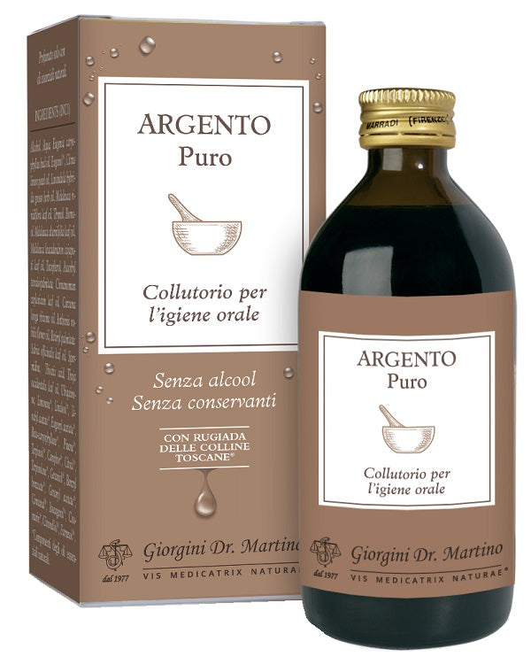 Argento puro liquido analcolico 200 ml