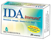 Ida immuno+ 20 compresse senza glutine naturalmente privo di lattosio
