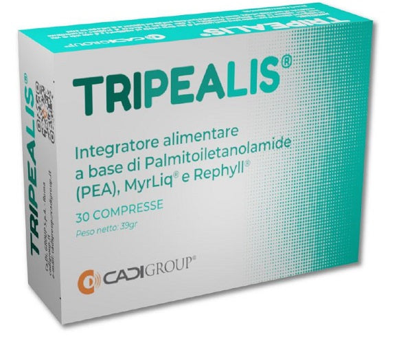 Tripealis 30 compresse da 1,3 g senza glutine senza lattosio