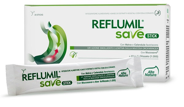 Reflumil save 20 stick 15 ml con edulcorante