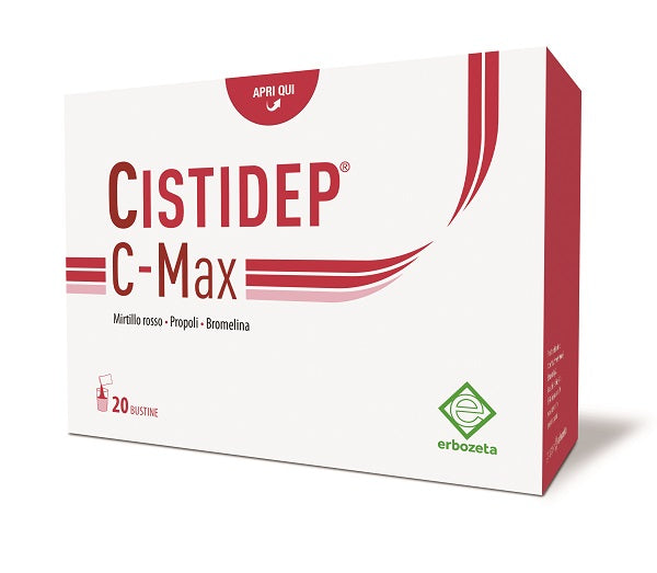 Cistidep c-max 20 bustine naturalmente privo di lattosio