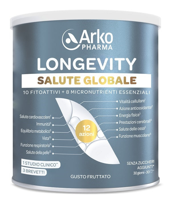 Longevity salute globale 285 g gusto fruttato