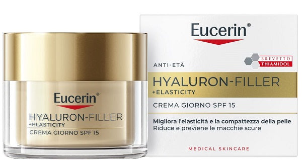 Eucerin hyaluron filler+ elasticity crema giorno spf15 50 ml