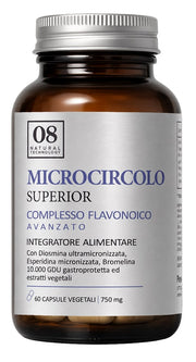 Microcircolo superior 60 capsule senza glutine naturalmente privo di lattosio