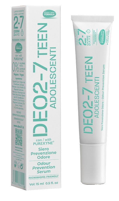 Deo 2-7 teen adolescenti siero prevenzione odore 15 ml