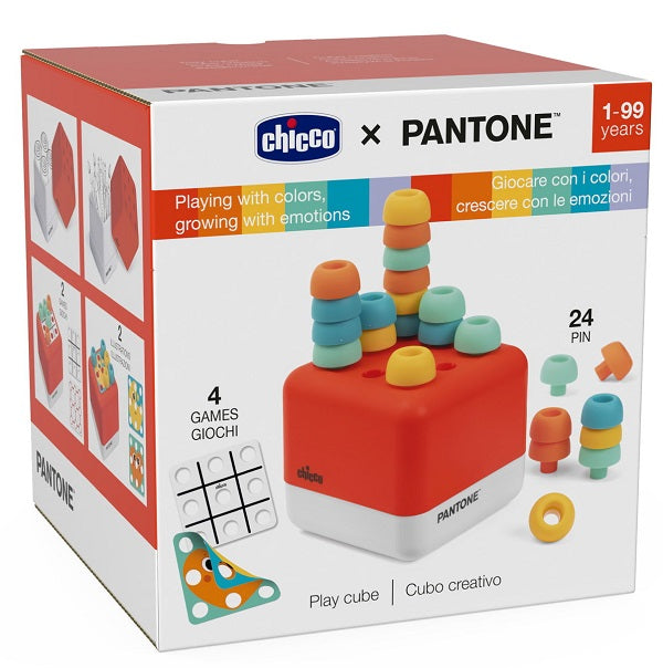 Chicco gioco pantone cubo creativo