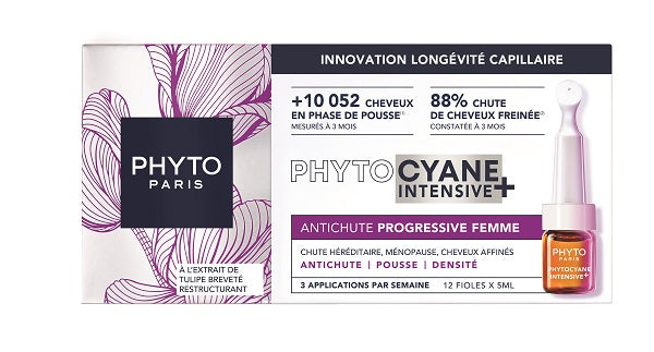 Phytocyane intensive+ 12 fiale d caduta progressiva