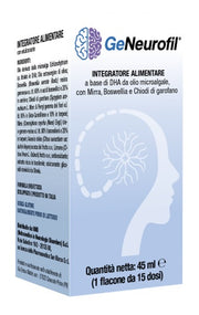Geneurofil 45 ml senza glutine naturalmente privo di lattosio