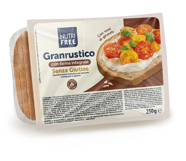 Nutrifree granrustico con farina integrale 250 g