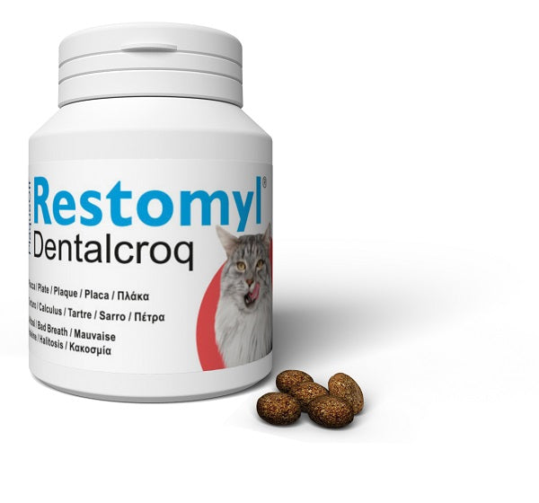 Restomyl dentralcroq gatto 60 g