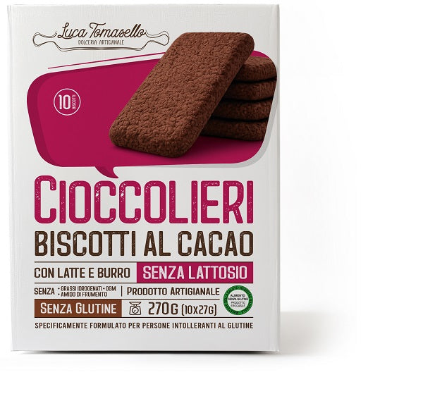 Cioccolieri biscotti cacao senza glutine 270 g
