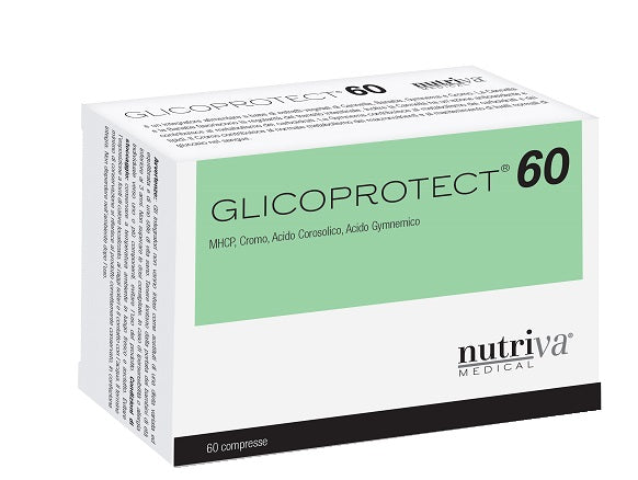 Glicoprotect 60 compresse 930 mg senza glutine naturalmente privo di lattosio