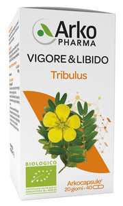 Arkocapsule tribulus vigore&libido biologico 40 capsule