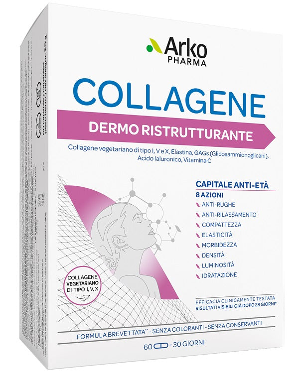 Collagene dermo ristrutturante 60 capsule