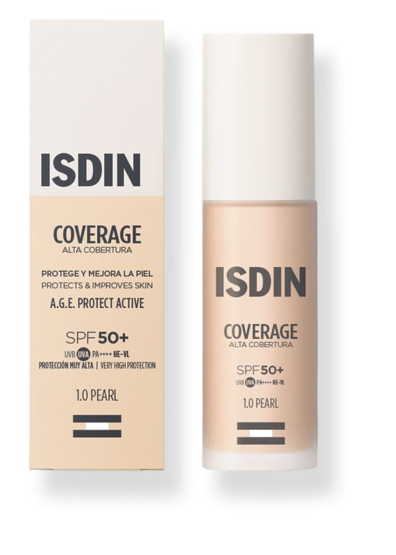 Coverage 1,0 pearl spf50+ fondotinta con protezione molto alta 30 g