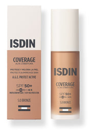 Coverage 5,0 bronze spf50+ fondotinta con protezione molto alta 30 g