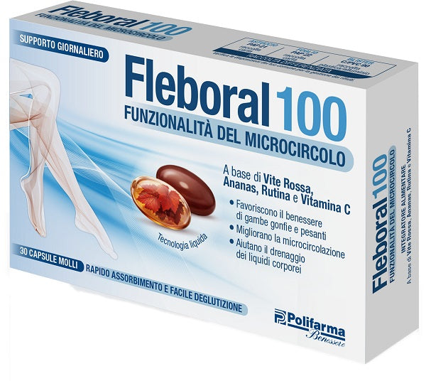 Fleboral 100 30 capsule molli