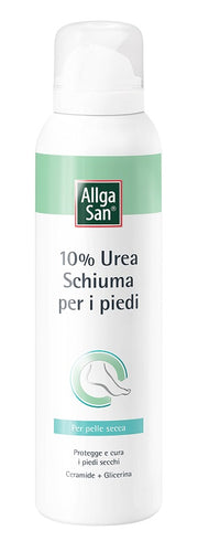 Allgasan schiuma piedi 10% urea 150 ml con profumo