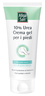 Allgasan crema gel piedi 10% urea 100 ml senza profumo